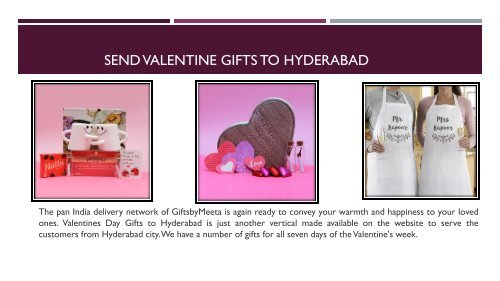 Valentines Day Gifts to Hyderabad