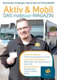 mobisaar Magazin Aktiv & Mobil 2/2017