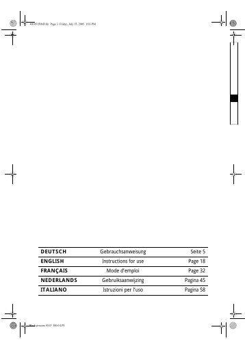 KitchenAid EXCEL WAE 1600 SIL - EXCEL WAE 1600 SIL DE (855488303000) Mode d'emploi