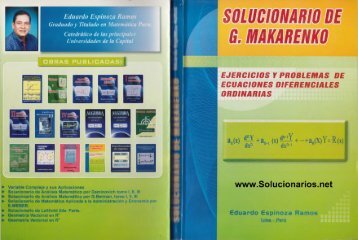 Solucionario de B. Makarenko - Ejercicios y Problemas de Ecuaciones Diferenciales Ordinarias - FL