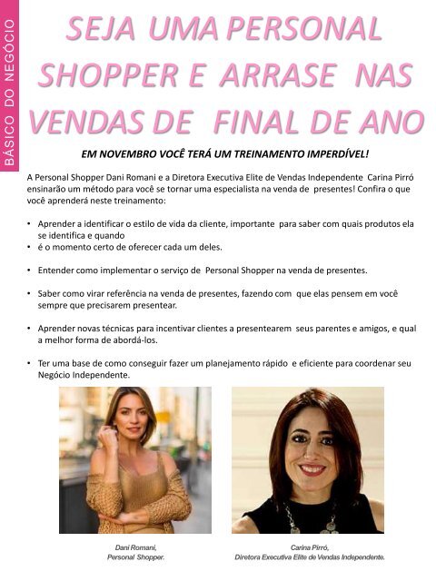 REVISTA DA UNIDADE INFINITO PINK - NOVEMBRO 2017