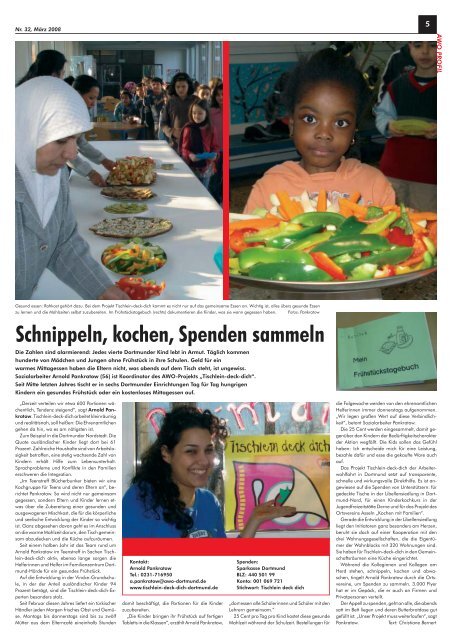 Ausgabe 32 1/2008 - AWO Dortmund