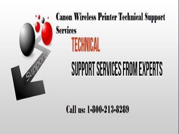 How to Setup Canon Wireless Printer?1-800-213-8289