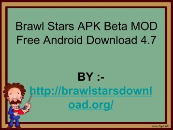 Brawl Stars APK Beta Mod