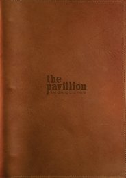 the pavillion menu _ demo 1