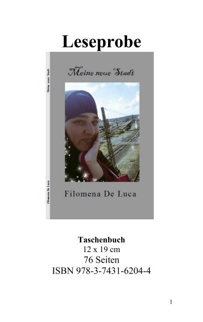 Leseprobe "Meine neue Stadt" von Filomena De Luca