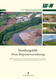 Handlungshilfe Neue Deponieverordnung [PDF] - Landesanstalt für ...