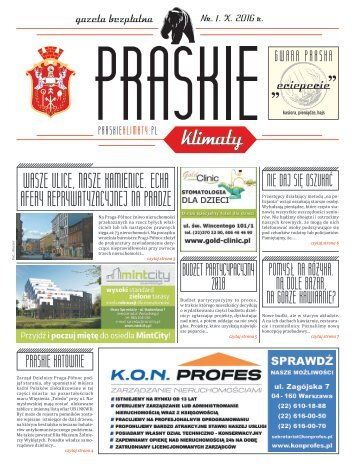 Praskie Klimaty nr 1 Październik 2016