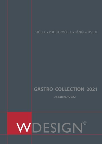 WDESIGN Gastro Collection 2021