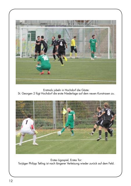 Sport Report - SV Hochdorf - Sonntag 05.11.2017