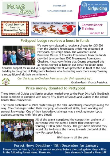 Forest News Oct 2017