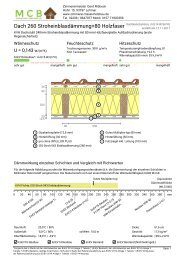 Strohballenhaus Dachstuhl mit 260_Stroheinblasdaemmung und 80_Holzfaser