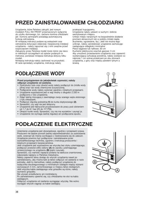 KitchenAid 20RU-D3S A+ - 20RU-D3S A+ PL (858644038000) Installazione