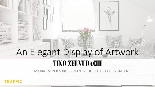 An Elegant Display of Artwork Tino Zervudachi