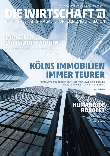 Die Wirtschaft Köln - Ausgabe 05 / 2017