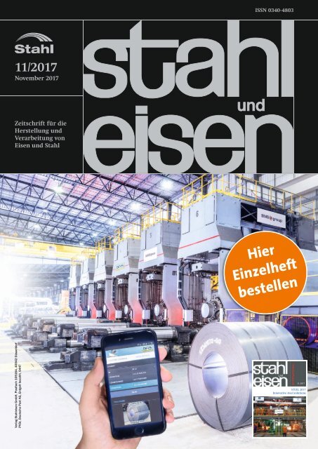 Leseprobe stahl und eisen 11/2017