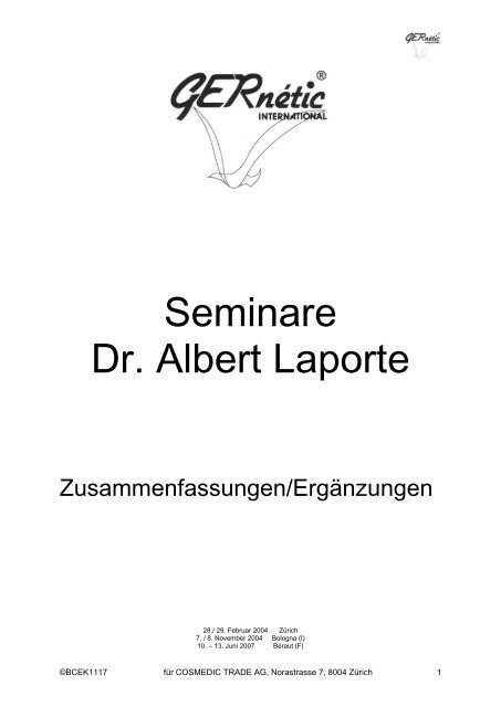 Seminare dr.laporte