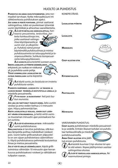 KitchenAid JT 369 BL - JT 369 BL FI (858736915490) Istruzioni per l'Uso