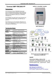 Terminal XMP-TMC2803-FP