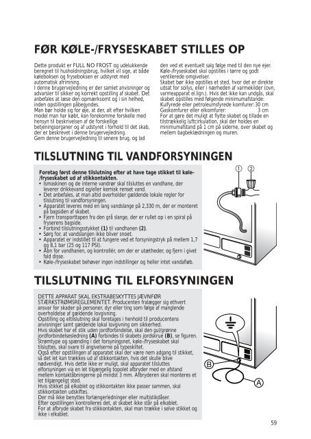 KitchenAid 20RU-D3 A+ SF - 20RU-D3 A+ SF DA (858641211020) Installazione