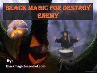 Black Magic for Destroy Enemy