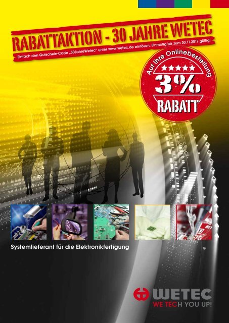 Wetec Messeangebote Productronica 2017