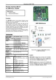 Reader Interface-Modul for XMP-K32 / K32lite