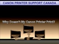 Why Doesn’t My Canon Printer Print