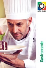 Oehrli Berufsmode : Gastro-Katalog 