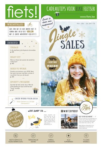 FIETS!  Jingle Sales - Cadeautips voor elke fietser!