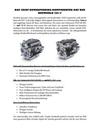DAF ZEIGT DOWNSPEEDING-KOMPOMEMTEN AUF DER BUSWORLD