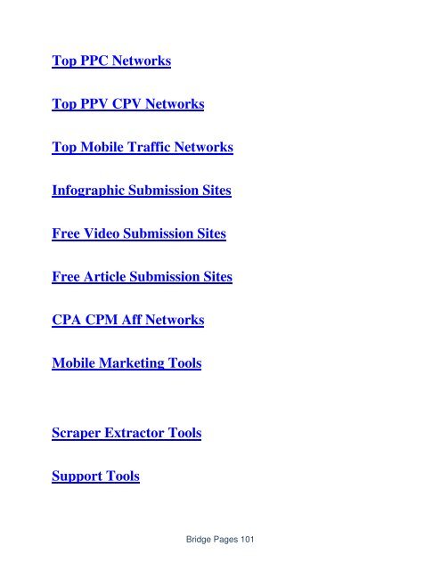 Bridge Pages Guide - What Are Bridge Pages