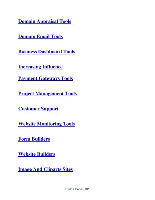 Bridge Pages Guide - What Are Bridge Pages