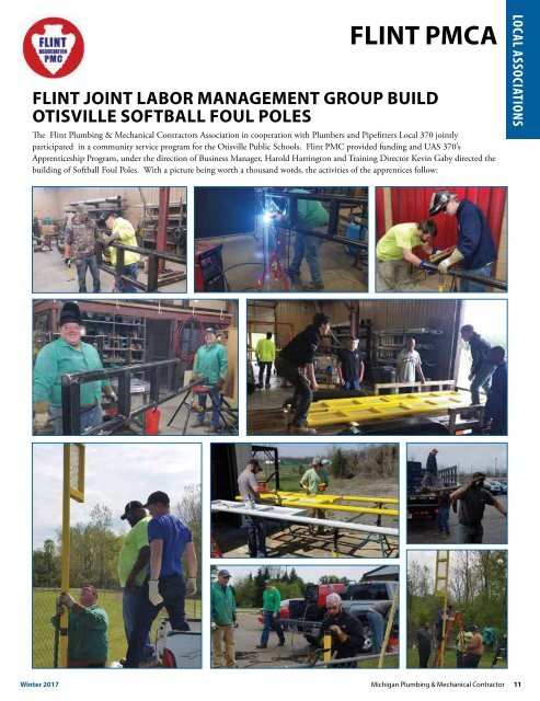 Michigan Plumbing & Mechanical Contractor Winter 2017