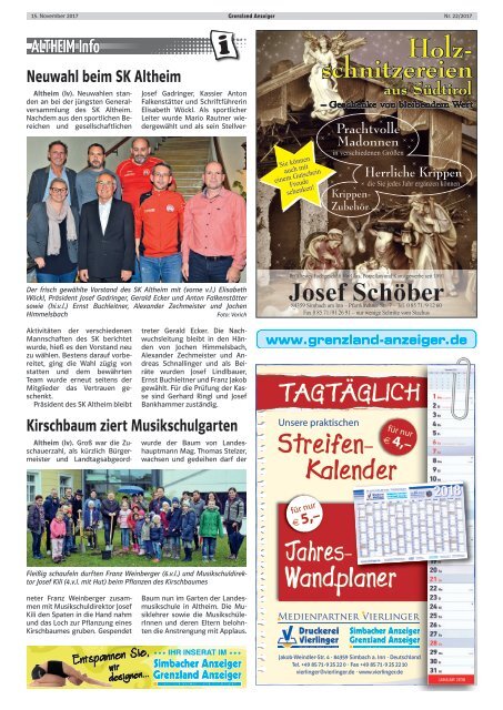 15.11.2017 Grenzland Anzeiger