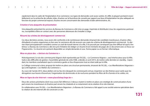 Rapport administratif 2013