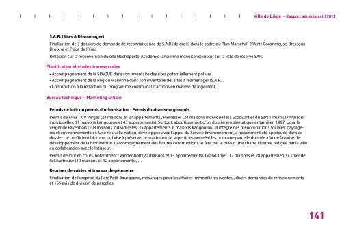 Rapport administratif 2013