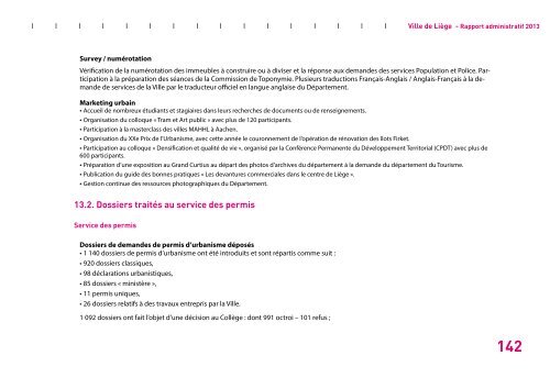 Rapport administratif 2013