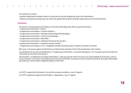 Rapport administratif 2013