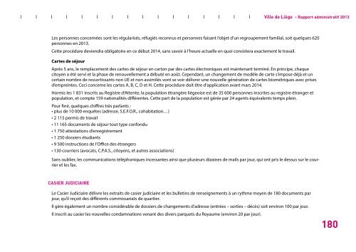 Rapport administratif 2013