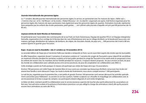 Rapport administratif 2013