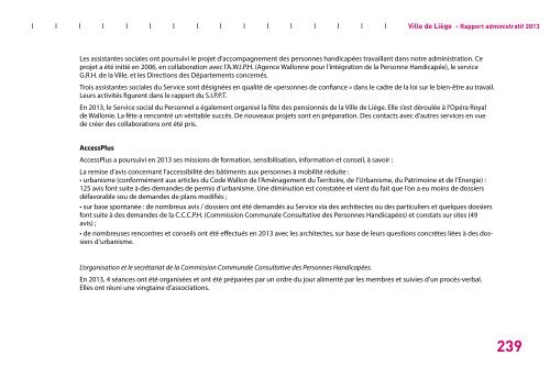 Rapport administratif 2013