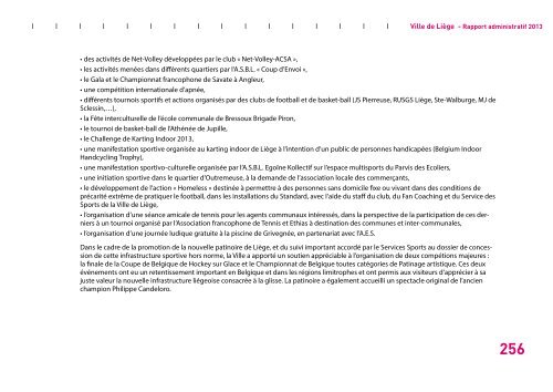 Rapport administratif 2013