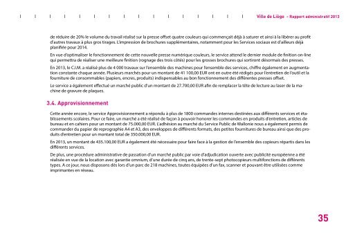 Rapport administratif 2013