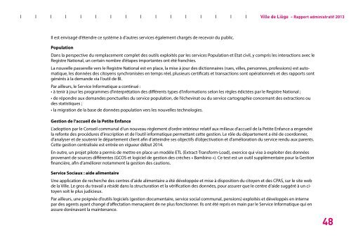 Rapport administratif 2013