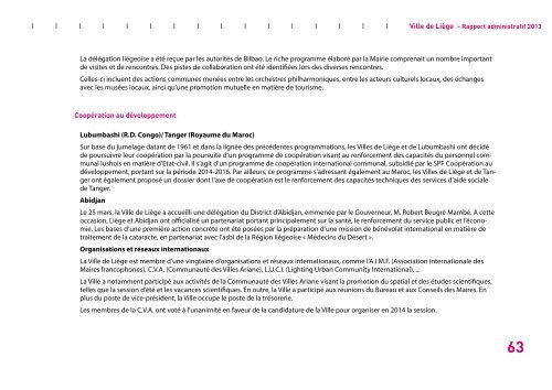 Rapport administratif 2013