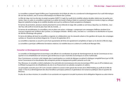 Rapport administratif 2013