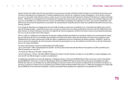 Rapport administratif 2013