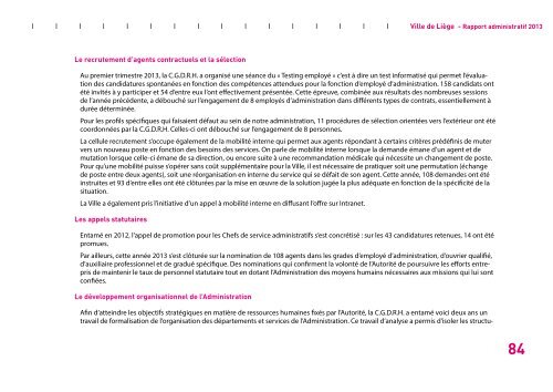 Rapport administratif 2013