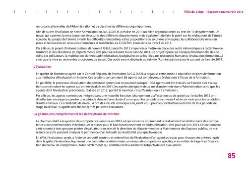 Rapport administratif 2013